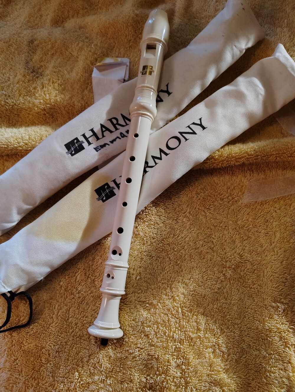 Harmony White Soprano Recorder